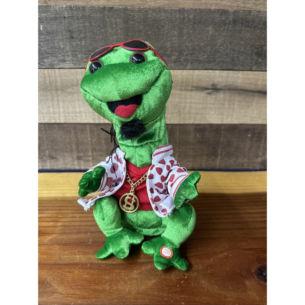 Gemmy Valentine's FROGZ Money Maker LUDACRIS Dancing Singing Rapping